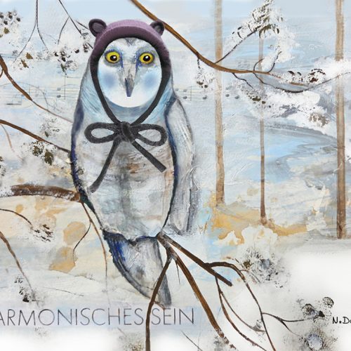 Januar-Bild | Schneeeule