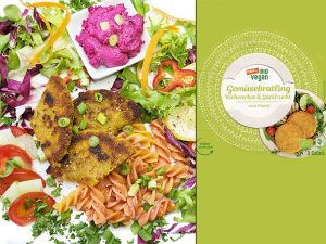 Tegut bio vegan | Gem&uuml;sebratling Kichererbse & Jackfrucht