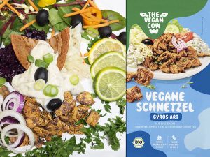 The Vegan Cow | Vegane Schnetzel Gyros-Art