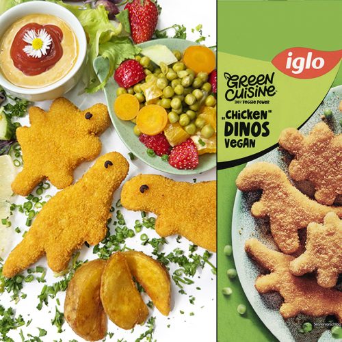 Iglo Green Cuisin | Chicken Dinos vegan