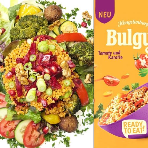 Hengstenberg | Bulgur Salat mit Tomate und Karotte