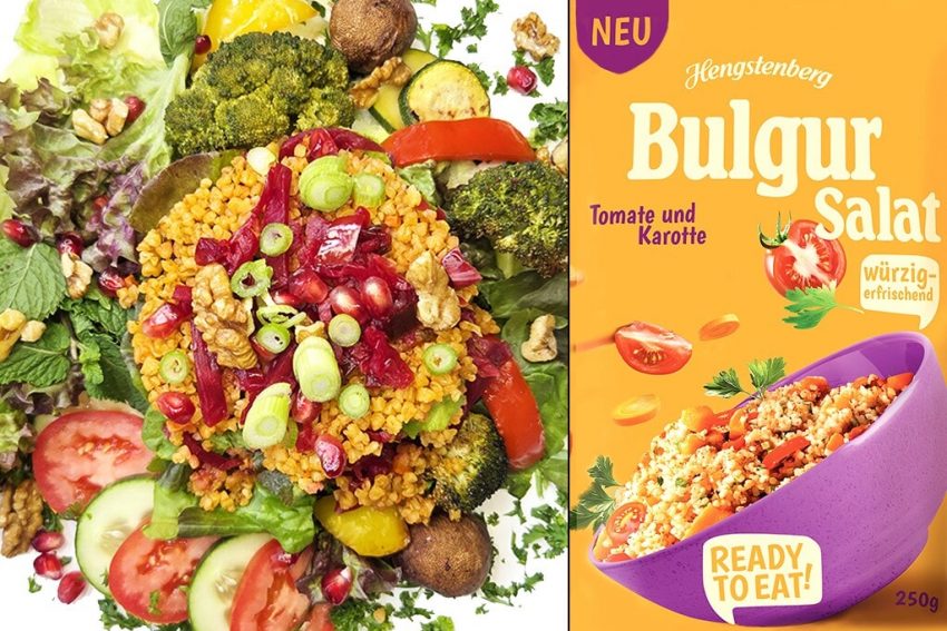 Hengstenberg | Bulgur Salat mit Tomate und Karotte