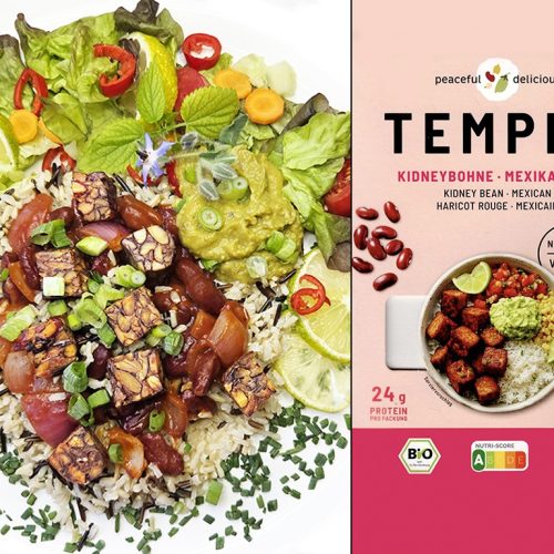 Peaceful Delicious | Tempeh Kidneybohne Mexikanisch