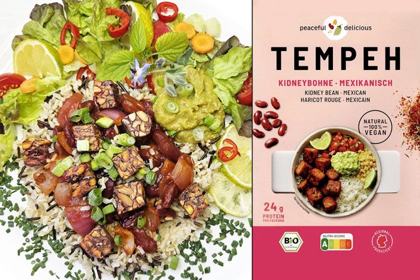 Peaceful Delicious | Tempeh Kidneybohne Mexikanisch