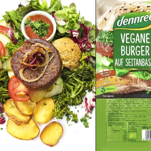 Dennree | Vegane Burger auf Seitanbasis