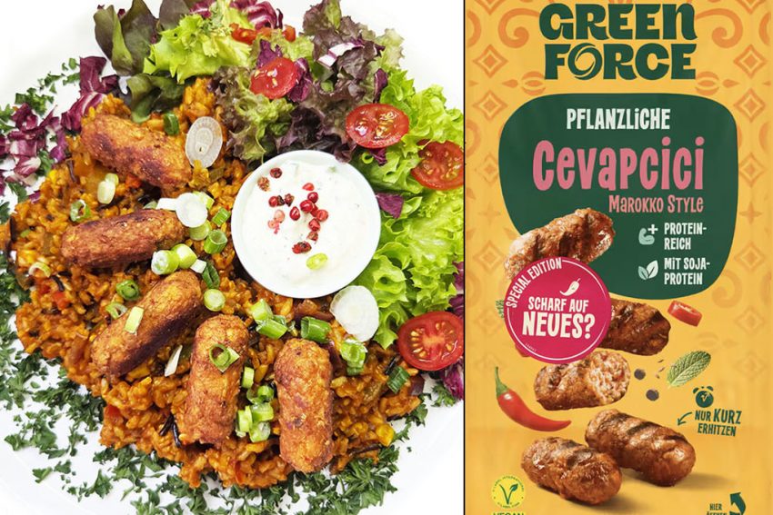 Greenforce | Pflanzliche Cevapcici Marokko Style
