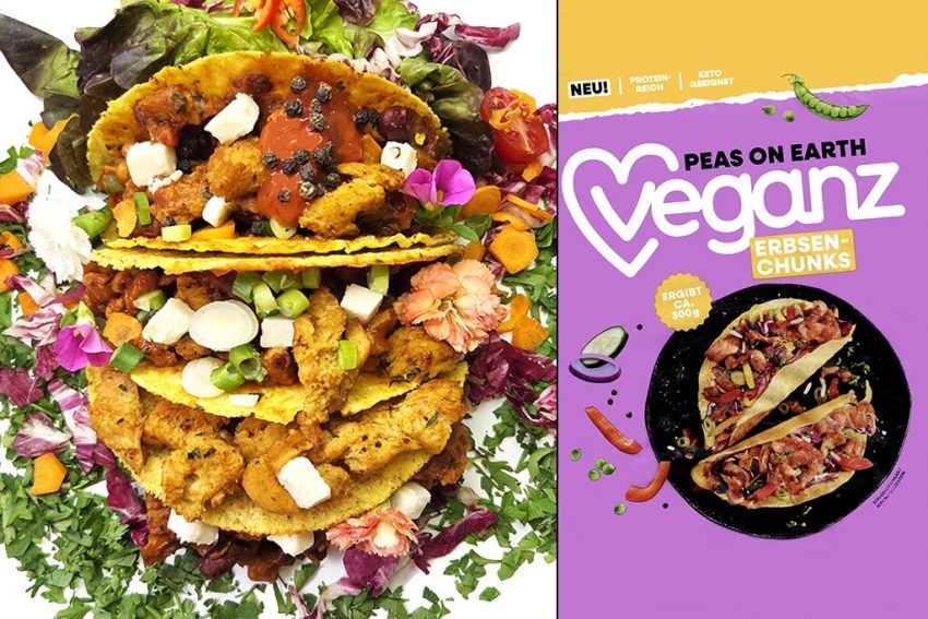 Veganz | Peace on Earth Erbsen-Chunks