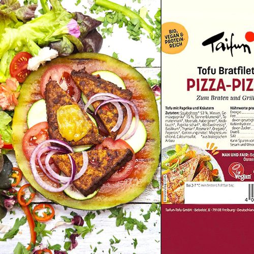 Taifun Tofu | Bratfilets Pizza-Pizza