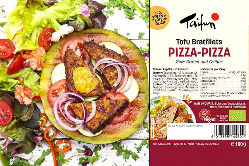 Taifun Tofu | Bratfilets Pizza-Pizza