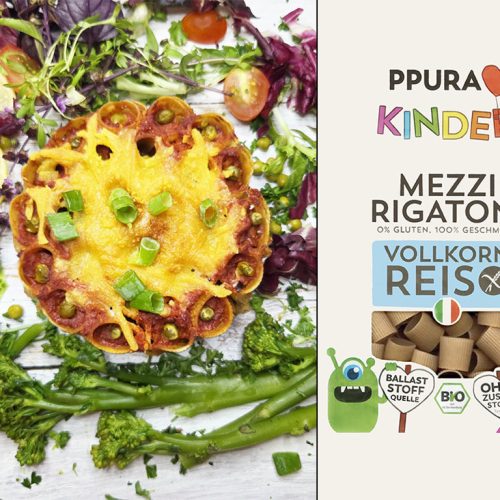 PPURA Kinder | Mezzi Rigatoni Vollkorn Reis